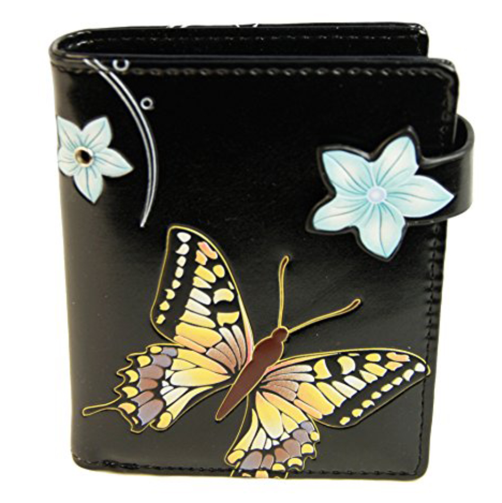 Shagwear-Small-Purses-Monarch Butterfly Black Small