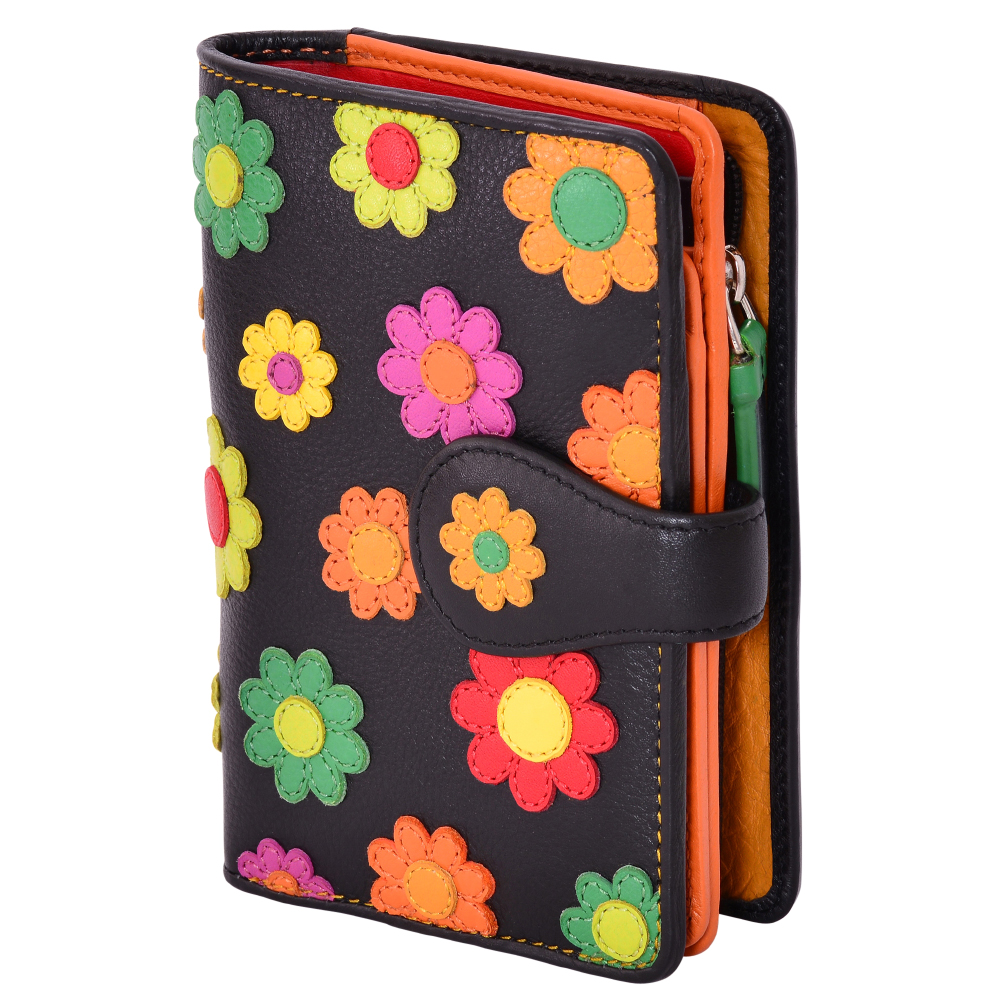 Visconti-Wallets-Women-Daisy-Polka-Owl-DS82