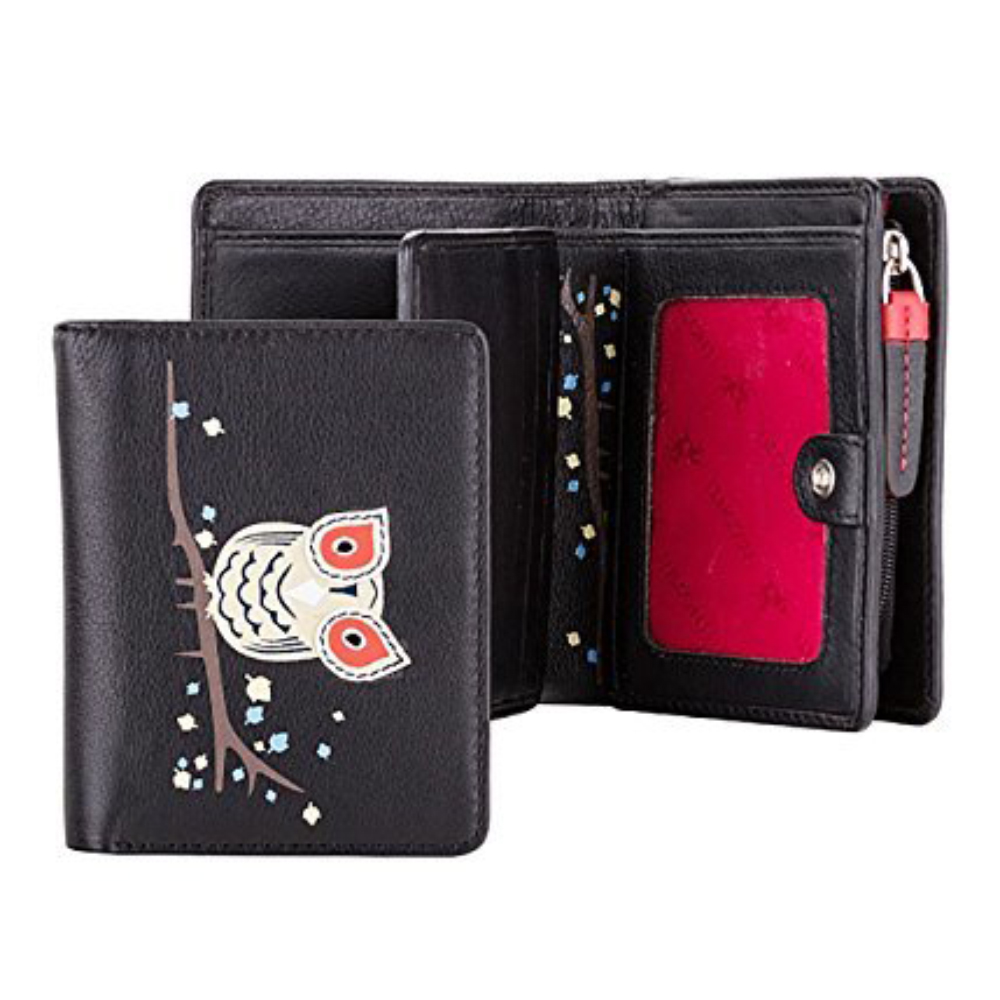 Visconti-Wallets-Women-Daisy-Polka-Owl-OL70